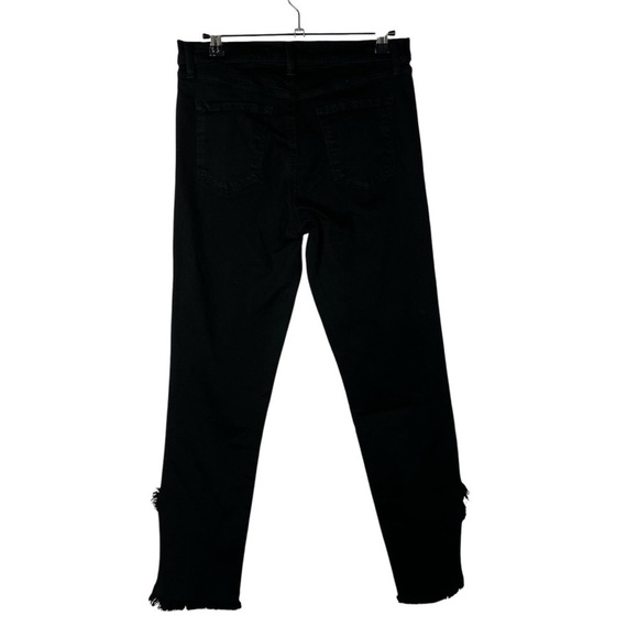 J Brand Ruby High Rise Crop Fateful Black Jeans 27 - Picture 3 of 6